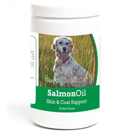 Healthy Breeds Healthy Breeds 192959016772 English Setter Salmon Oil Soft Chews - 90 Count 192959016772